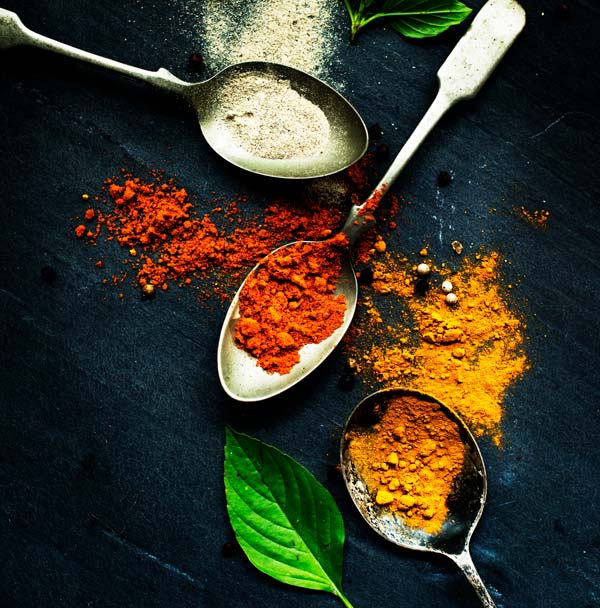 spices for our tapas and paellas