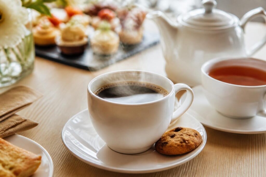 Coffee and tea