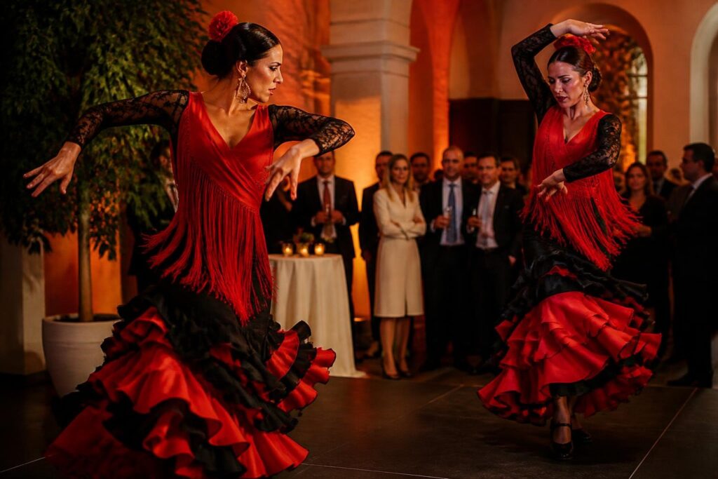 Flamenco dancers