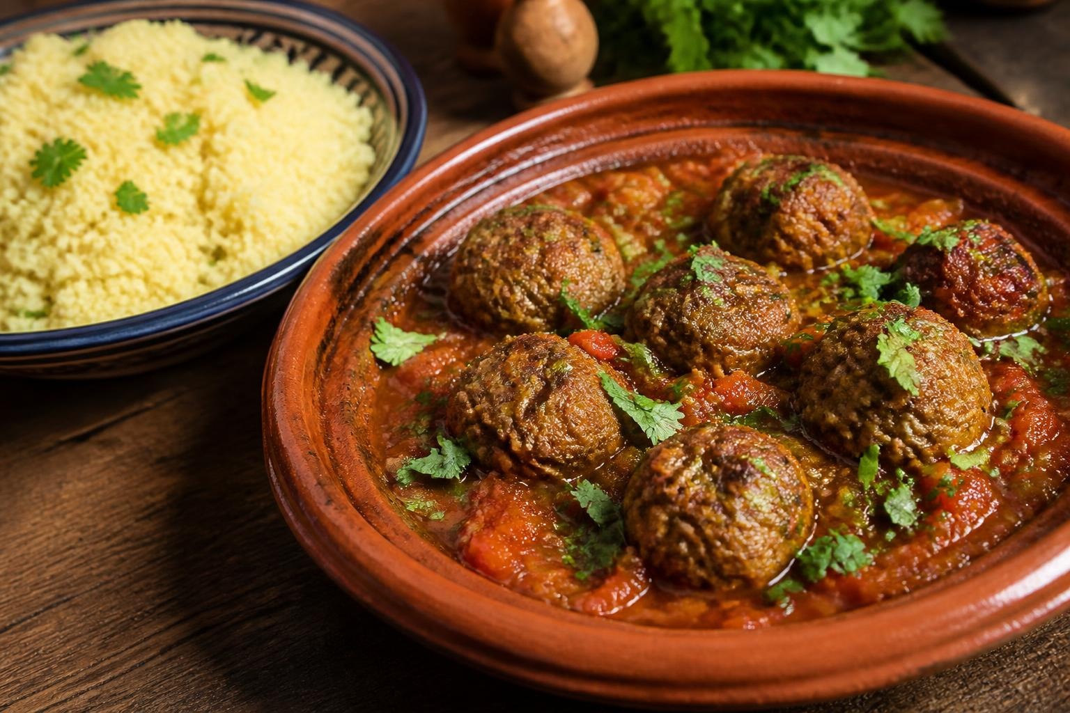 Moroccan meatballs, an international cuisine dish for team building in Barcelona